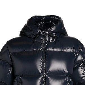 Manteau épais et chaud en peluche d'hiver avec logo personnalisé OEM pour hommes veste à fermeture éclair en daim et coton veste en duvet pour hommes de qualité supérieure - Product Image 3