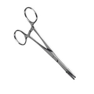 Porte-aiguille chirurgical en acier de haute qualité Chirurgie dentaire Source d'alimentation manuelle Pince chirurgicale à point droit - Product Image 6