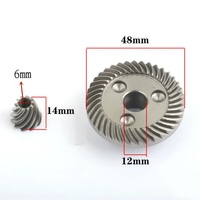 Kit d'engrenages coniques pour meuleuse d'angle GWS 7-100 GWS 7-115 GWS845 GWS 750, pièce de rechange pour outil électrique
