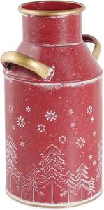 Cartel de hojalata de Metal rústico, decoración de pared de Feliz Navidad, ganchos colgantes para interiores de Navidad Retro, adorno decorativo - Product Image 5