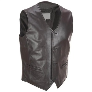 Gilets en cuir décontractés de haute qualité pour moto, fabriqués au Pakistan, respirants, pour l'hiver, couleurs et tailles personnalisables, pas chers - Product Image 5