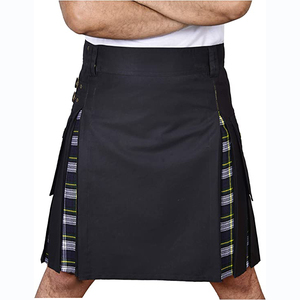 Kilts écossais traditionnels pour hommes en cuir véritable-Couleurs et tailles personnalisables Service OEM à bas prix de haute qualité - Product Image 4