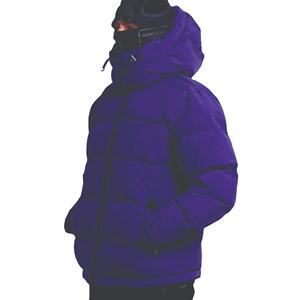 Fabricant personnalisé Logo Vente en gros Hiver Noir Doudoune Fitness Wear Bomber Puffer Veste Hommes 2026 - Product Image 4