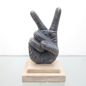 Sculpture décorative Aluminium Marbre Matériel Articles Salon Bureau Décor Cadeau But Sculptures Modernes De l'Inde - Product Image 4