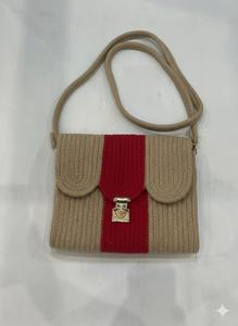 กระเป๋าสะพายไหล่ปอกระเจายอดนิยมกระเป๋าถือเส้นใยธรรมชาติสำหรับผู้ค้าปลีกแฟชั่นร้านขายของที่ระลึก - Product Image 6