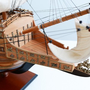 Chủ Quyền của biển XL Bình gỗ vẽ tay với thiết kế cánh buồm cong - Product Image 5