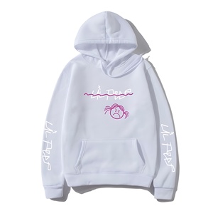 เสื้อมีฮู้ดของผู้ชาย500บ็อกซี่แบบสั้นโอเวอร์ไซส์ผ้าหนาจีเอสเอ็มทำจากฝรั่งเศสย้อมสีเรียบ - Product Image 6