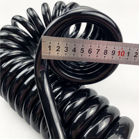 Câble spiralé pour remorque en cuivre pur 2 conducteurs 6 mm² 24 V, câble enroulé robuste pour semi-remorque, tracteur, camion