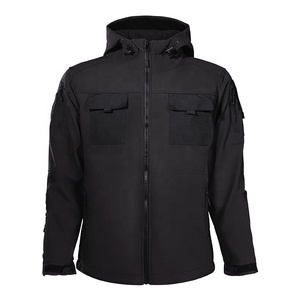 Customized Men's <b>Camouflage</b> Bomber Fleece Jacket Formal Streetwear Windbreaker Coat for Spring Autumn Outdoors with Front Logo - Product Image 3