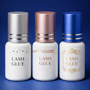 Pegamento Profesional para Extensiones de Pestañas de Marca Privada, Secado de 1-1.5 Segundos, Empaque Personalizado, Larga Duración, Pegamento de Pestañas de Calidad Premium - Product Image 1