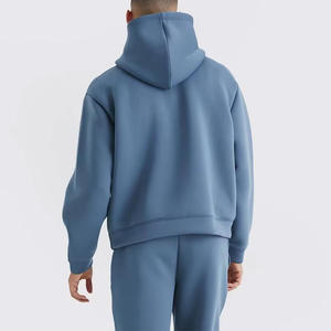 ชุดวอร์มผ้าฝ้ายแบบมีฮู้ดสำหรับผู้ชายและผู้หญิงชุดวิ่งจ๊อกกิ้งชุดวอร์มสำหรับฤดูหนาวขนาดใหญ่ออกแบบได้ตามต้องการ - Product Image 4