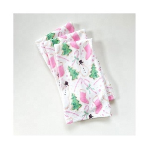 Embroidered Floral Daisy 100% Organic Cotton GOTS Certified High Color Fastness Butter-soft Perky Colors Home Golf <b>Kitchen</b> Towel - Product Image 6