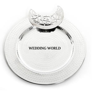 Plateau à chocolat vintage en métal forme ronde plateau à chocolat design fait à la main plateau à chocolat fantaisie de haute qualité - Product Image 5