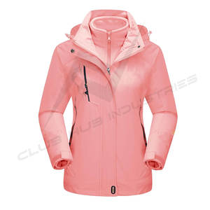 Chaqueta de Esquí 3 en 1 para Hombre, Impermeable, Transpirable, Cortavientos, Forrada de Algodón, con Forro Polar, Logotipo Bordado en la Parte Delantera - Product Image 2