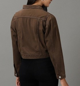 Chaqueta de moda transpirable para primavera y otoño, prendas de vestir exteriores diarias, chaquetas recortadas con botones a presión, la mejor chaqueta informal 2025 - Product Image 6