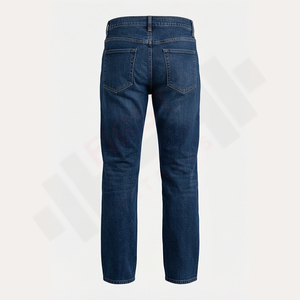 Nouveau Jean Vintage Homme Hiver 2025 Coupe Droite en Denim 100% Coton Haute Qualité Personnalisable Bouton Printemps Vente en Gros OEM - Product Image 2