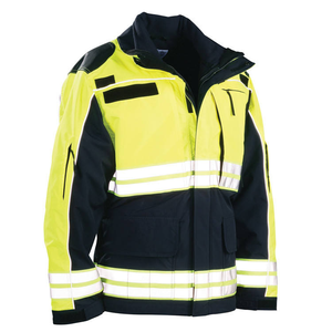 Chaqueta de Trabajo Impermeable Reflectante de Alta Visibilidad 2 en 1 420D de Alta Calidad al por Mayor OEM, Ropa de Seguridad - Product Image 1