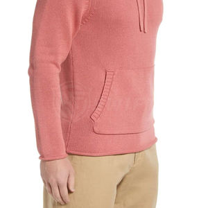 Sweat-shirt pour homme sur mesure 2025, de haute qualité, 100% coton polaire, élégant, motif uni, poche, écologique, dernier modèle - Product Image 3