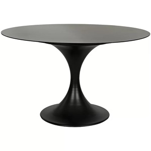 Marble Top <b>Fold</b>-able Extendable <b>Round</b> 6 Chair Dining <b>Table</b> Stainless Steel Modern Design Wedding Home Furniture Dining <b>Table</b> - Product Image 3