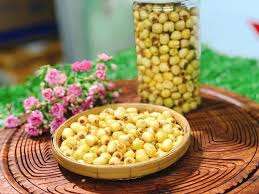 Snack Séché CRISPY Lotus Seed VietNam | Graine de lotus blanche de qualité supérieure 14.1oz/400g Cuisson de la bouillie et de la soupe Matières premières - Product Image 4