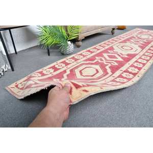 Alfombra clásica vintage turca de gran área, estilo Kilim rectangular de 9x12 con grosor de 10mm para tonos rojos y beige de 940 pies - Product Image 3