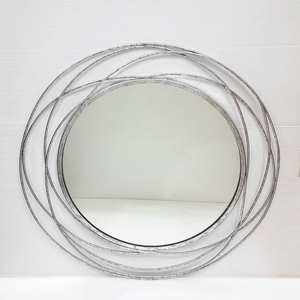 Nuevo Espejo Moderno de Pared de Aleación de Aluminio, Espejo Inteligente de Maquillaje con Forma Irregular para Hogar y Hotel - Product Image 4