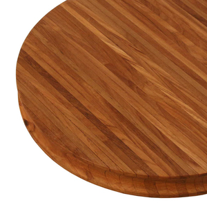 เขียงและเขียงทำด้วยมือทำจากไม้ธรรมชาติปรับแต่งได้สำหรับใช้สับและเขียงทรงกลมทำจากไม้ธรรมชาติ100% - Product Image 2