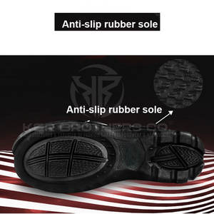 รองเท้ามอเตอร์ไซด์สำหรับผู้ชาย, รองเท้าขี่มอเตอร์ไซค์ป้องกันพื้นด้านในนุ่มทนทานต่อการสึกหรอ - Product Image 4