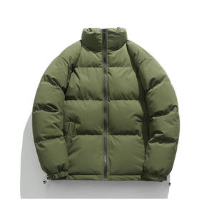 Chaqueta acolchada de invierno para hombre, Abrigo acolchado de alta calidad, chaqueta cálida a prueba de viento para hombre, chaqueta Bomber - Product Image 3
