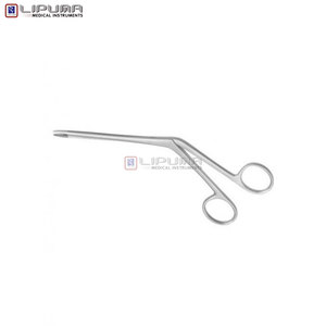 เครื่องมือผ่าตัดจมูกสแตนเลส คีมลิตเตอร์สำหรับตัดโพลิปในโพรงจมูก สำหรับการผ่าตัดเสริมจมูก ใช้ในทางหู คอ จมูก อย่างแม่นยำ - Product Image 2