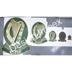Irish Harp <b>Plaque</b> Wall Mounted Cast Iron Plate Decorative Item Antique Finished <b>Metal</b> <b>Plaque</b> Wholesale Signs in Best Price - Product Image 4