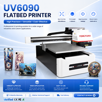 Imprimante UV 6090 format A1, imprimante à plat UV, machine d'impression UV DTF, effet en relief 3D, impression cylindrique, imprimante de produits personnalisés