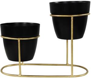 <b>Beautiful</b> New Design Modern Eco-Friendly Iron Flower Pot Planter <b>Vases</b> with Stand Round Shape for Home Decor - Product Image 6