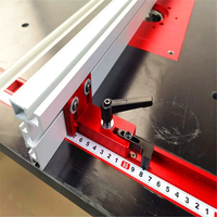 Supports coulissants en alliage d'aluminium de type 45 pour rail de coupe d'angle, guide de coupe d'angle, rail en T, outil de menuiserie, butée de rail