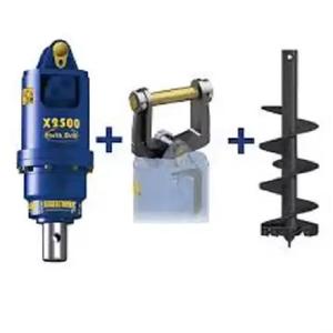 Ensemble de tarières de forage de terre X2500r de qualité DIY avec support OEM personnalisé, garantie 1 an, technologie de pointe - Product Image 1