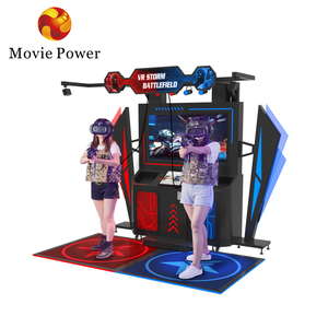 Juego <span class=keywords><strong>de</strong></span> Arcade <span class=keywords><strong>de</strong></span> 360 juegos VR para parque <span class=keywords><strong>de</strong></span> diversiones, juegos interactivos <span class=keywords><strong>de</strong></span> Zombie, multijugador, 2 jugadores, Storm Battle - Product Image 4