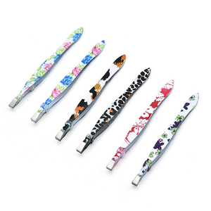 Pinzas para cejas, depilación facial de acero inoxidable, recortador de cejas, pinzas para pestañas, herramienta de maquillaje, pinzas para extensión de pestañas - Product Image 1