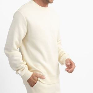 Sweat-shirt tendance pour homme, col rond, en molleton épais 100 % coton, anti-boulochage, respirant, imprimé sur mesure, idéal pour l'hiver - Product Image 3