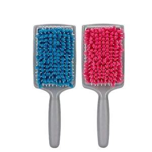 Lohas da đầu massager tạo kiểu tóc bàn chải sợi nhỏ nước hấp thụ Detangling Bàn chải tóc cho ướt & khô sử dụng nhanh chóng khô - Product Image 3