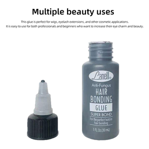 Vente en gros, fixation forte, <span class=keywords><strong>spray</strong></span> de teinte de dentelle adhésif étanche pour salon de coiffure, Styles pro bouclés, colle pour perruque, outils d'extension de cheveux - Product Image 6