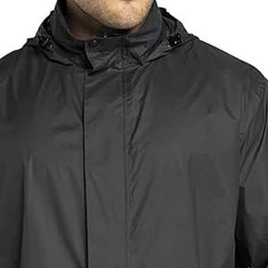 Veste de pluie de travail pour hommes Vêtements de travail enduits de polyester Veste d'extérieur Veste de pluie imperméable téléchargée par Dress Sports - Product Image 2