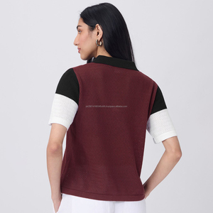 Polo de Verano Fit2Fight, Poliéster y Algodón, Bordado Personalizado, Corte Ajustado, Transpirable, para Mujer, Camiseta Polo Informal - Product Image 2