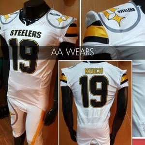 Uniforme de football américain Sublimation 32 équipes Broderie Jersey Pantalon Réversible Nom Logo Numéro vestes Hoodies Polo - Product Image 3