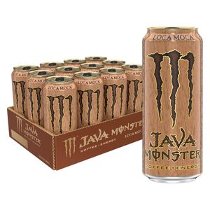 Bebida Energética Monster Java Loca Moca de la Mejor Calidad – Mezcla Energética de Chocolate y Café - Product Image 1