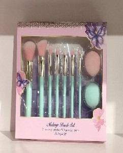 Juego de cepillos para manchas de uso facial de 7 piezas con cerdas de poliuretano y PP para cara y ojos - Product Image 2