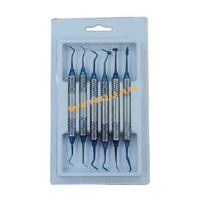 6Pcs Set Dental Composite <b>Resin</b> Filling Instrument Stainless Steel Non Stick Restorative Dental Tool <b>kit</b> - Product Image 6