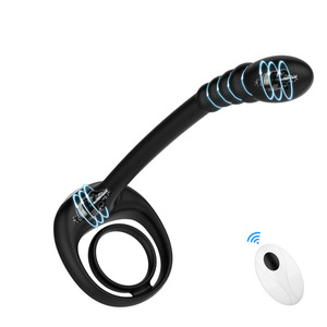 Anneau vibrant pour couple contrôlé par application, avec stimulation anale, pour adultes - Product Image 5