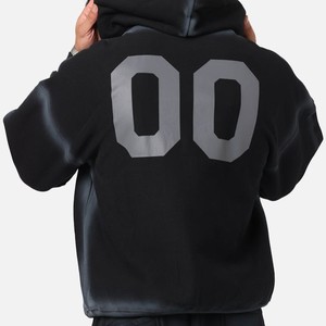 Sudaderas con Capucha Extra Grandes de Felpa de Primera Calidad con Estampado de Número en Negrita Personalizado, Estilo Casual Urbano, Fabricación OEM - Product Image 5