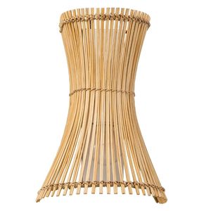 Lámparas de pared de ratán Vintage para el hogar, venta al por mayor, decoración de cabecera, iluminación, lámpara de ratán sin luz - Product Image 3