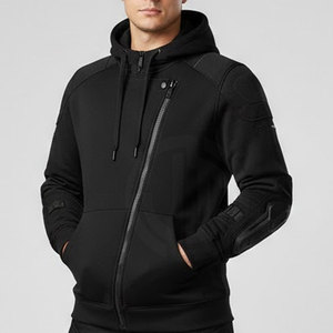 Comfortable Solid Hooded Winter Motorbike Hoodies 2026 Eco-Friendly Breathable Polyester/Cotton Fleece Moto Biker Style - Product Image 4